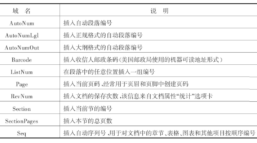 Word如何实现自动更新域