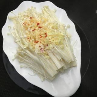 蒜蓉粉丝金针菇（蒜蓉蒸金针菇）