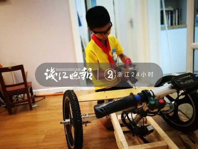 青少年卡丁车买一辆多少元（浙江11岁男孩造出一辆卡丁车）