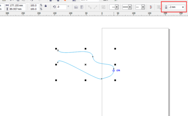 CorelDraw(CDR)X4怎么调整线条？ CorelDraw(CDR)X4调整线条方法教程