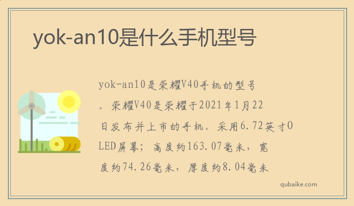 yok-an10是什么手机型号