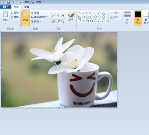 win7自带画图工具怎么抠图 win7自带画图工具的抠图教程