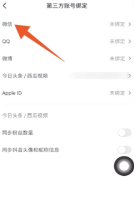 抖音怎么用微信号登录