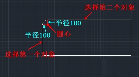 AutoCAD2014怎么绘制圆角？ AutoCAD2014绘制圆角教程