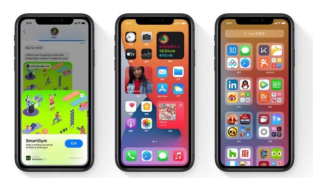 ios14桌面布局如何摆放好看?ios14桌面布局设置推荐截图