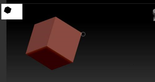 ZBrush 2020怎么画立体正方形 ZBrush 2020画立体正方形的方法
