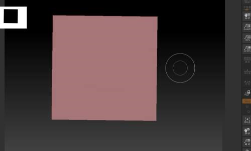ZBrush 2020怎么画立体正方形 ZBrush 2020画立体正方形的方法