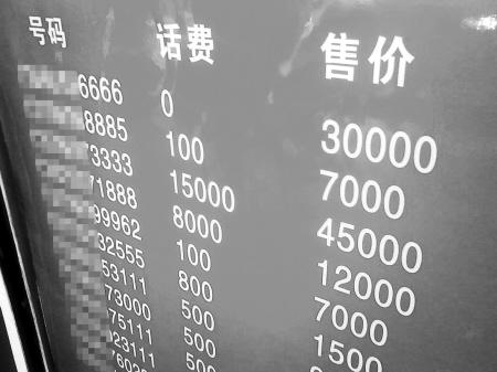 手机号码卖到了2300万元！你的号码值多少？