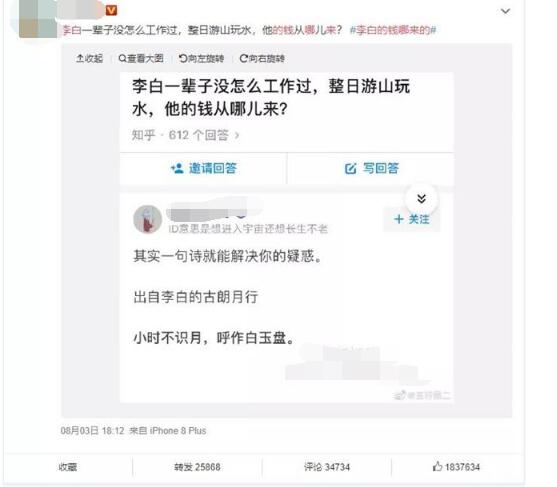 新推广方式：搬运知乎热门问答到微博，两天涨粉4W