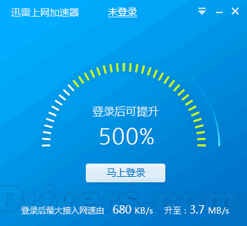 迅雷上网加速器发布：物理带宽最高翻5倍