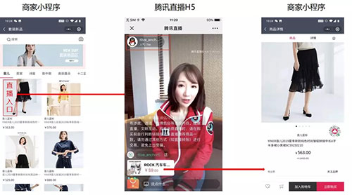 微信小程序可内嵌腾讯直播，加速社交电商直播变现