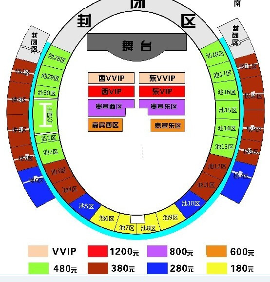 演唱会看台和内场的区别（如何选择演唱会座位，看台VS内场）