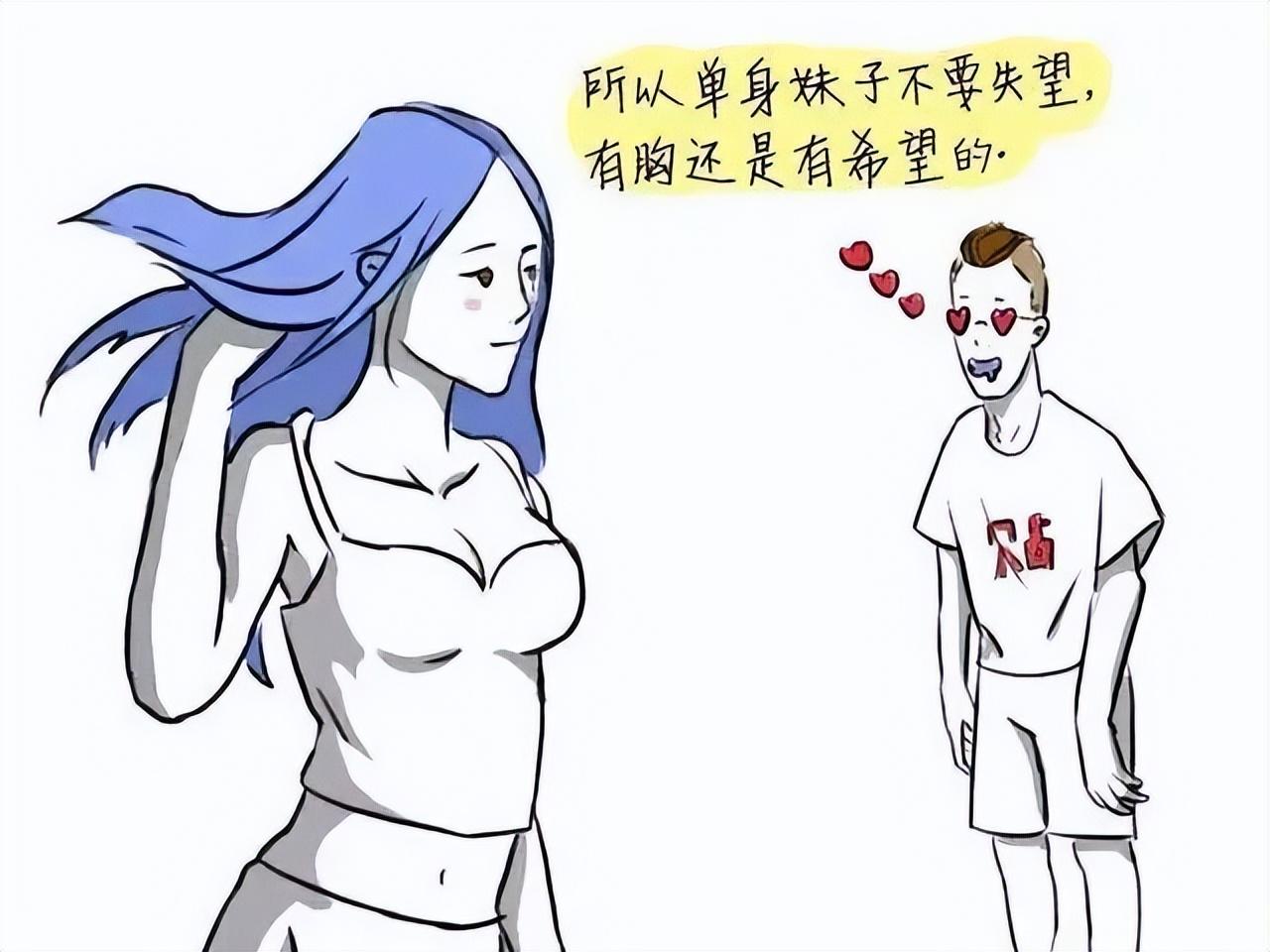 男人为什么喜欢大胸（男人为什么喜欢看女人的胸部）