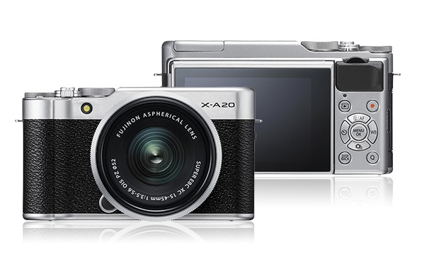 富士入门级无反数码相机 FUJIFILM X-A20