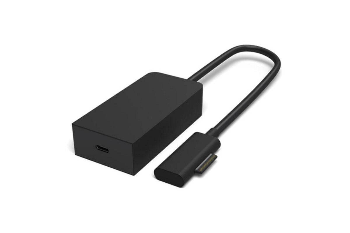 微软 Surface USB-C 加密狗，不支持雷电接口 Thunderbolt 3