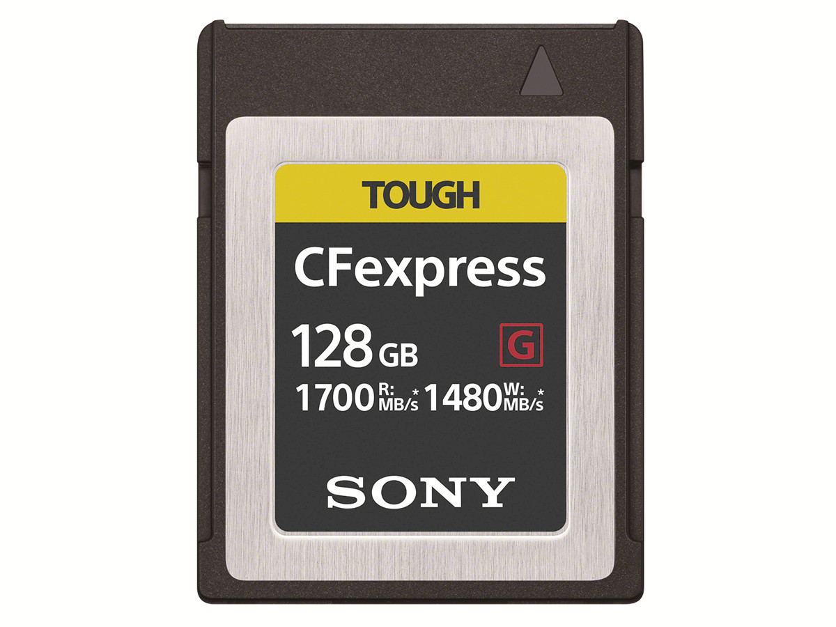 索尼 CFexpress Type B 存储卡，读取速度高达 1.7GBps