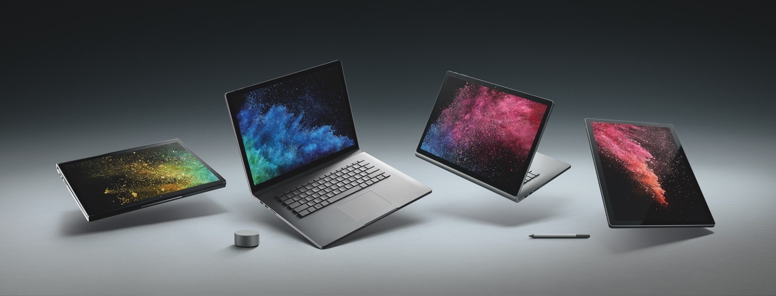 微软新一代二合一笔记本 Surface Book 2