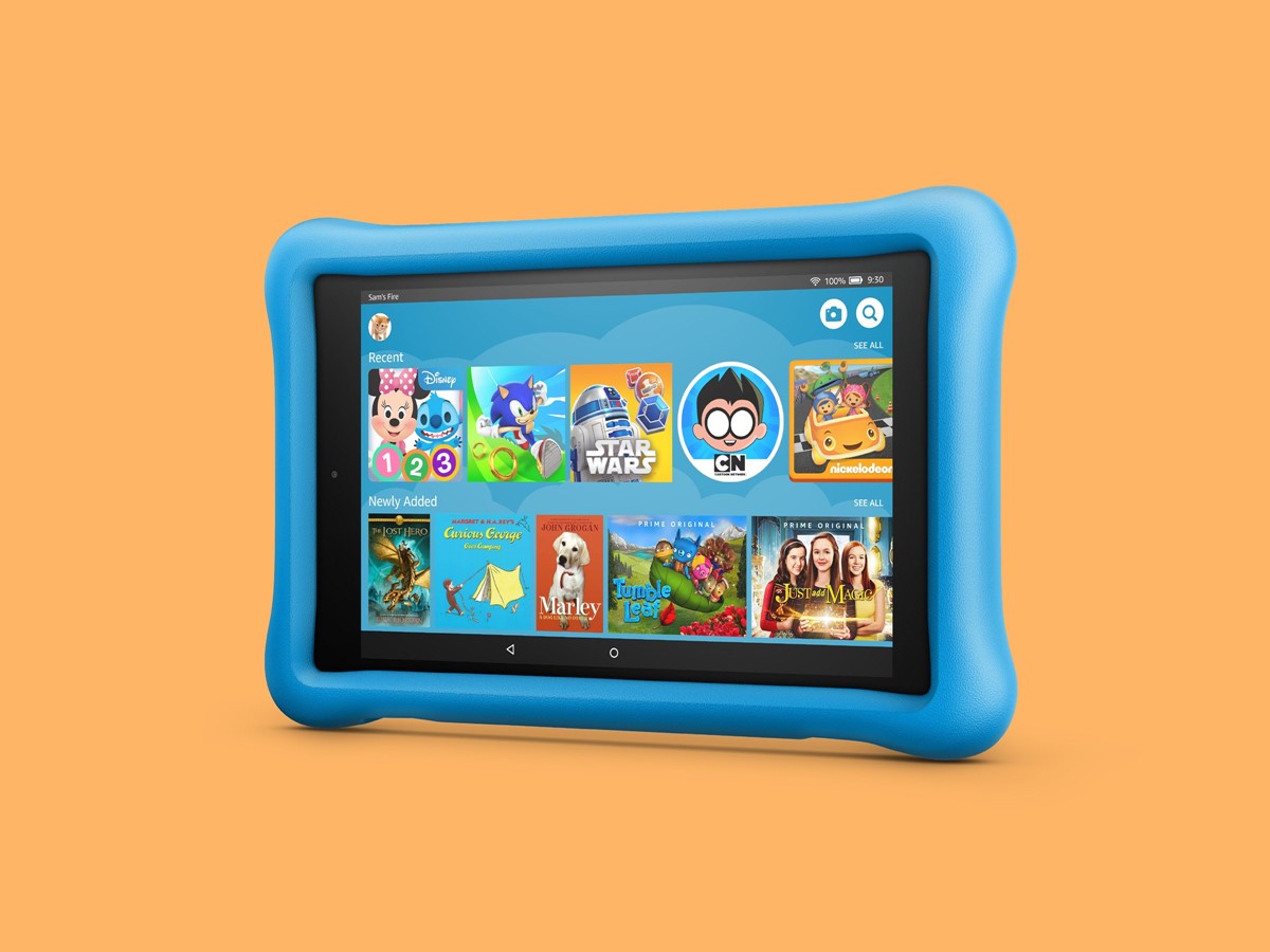 适合孩子的平板电脑推荐，Amazon Fire HD 8 Kids Edition