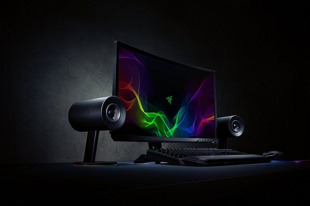 小型游戏音箱扬声器推荐，雷蛇Razer Nommo Chroma