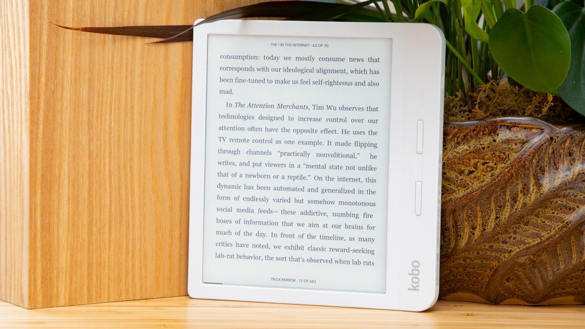 最佳Kindle电子阅读器替代品：Kobo Libra H2O