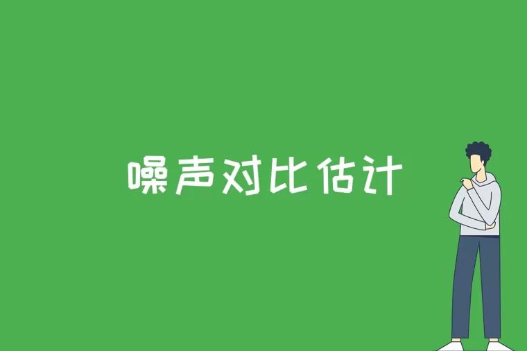 噪声对比估计是什么