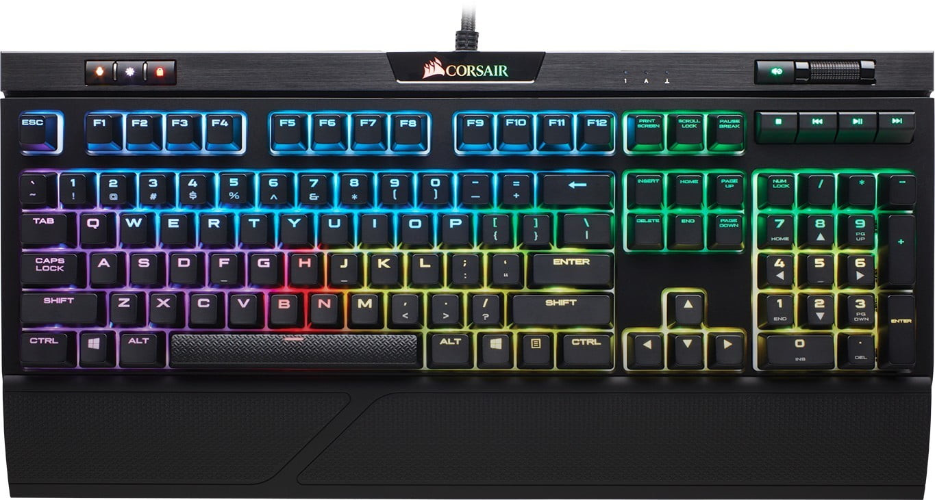 2021年游戏机械键盘选购推荐：海盗船Corsair Strafe RGB MK.2