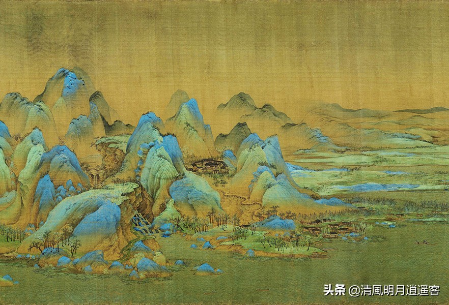 千里江山图是谁画的（山水画千里江山图的作者是谁）