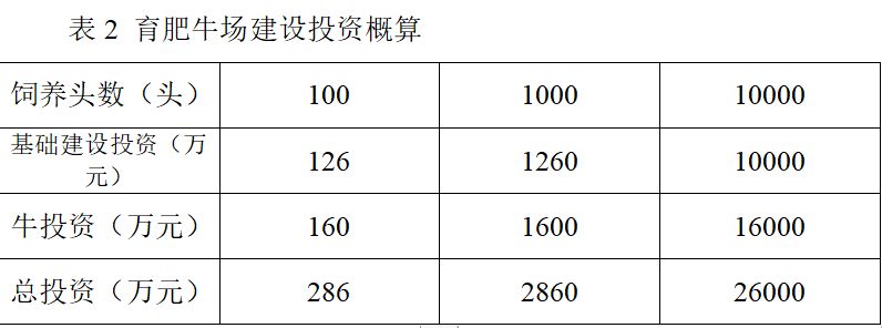 养牛需要投资多少钱（养100头牛需要投资多少钱）