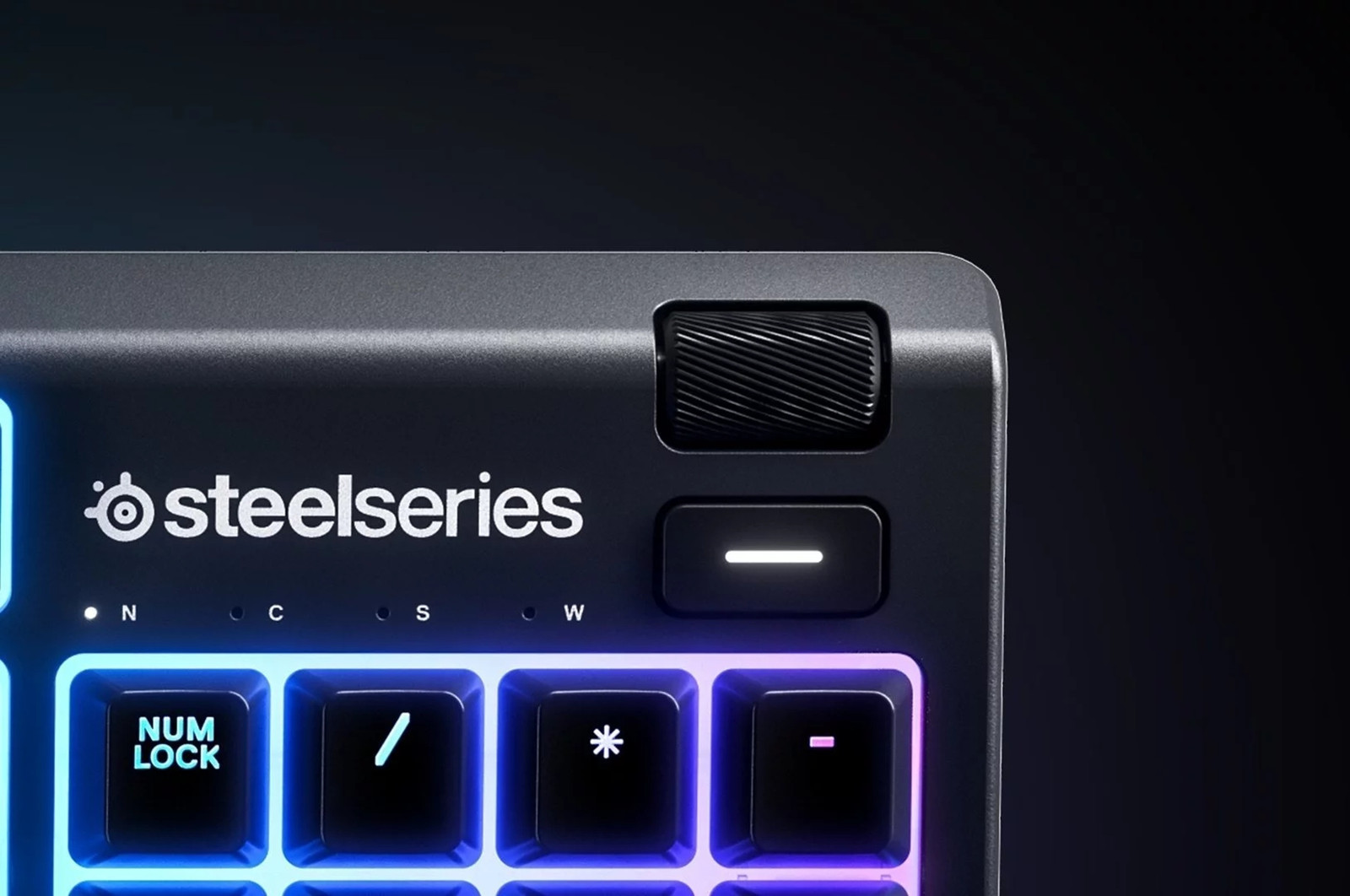 赛睿SteelSeries Apex 3新型防水键盘，专为笨拙的游戏玩家而设计