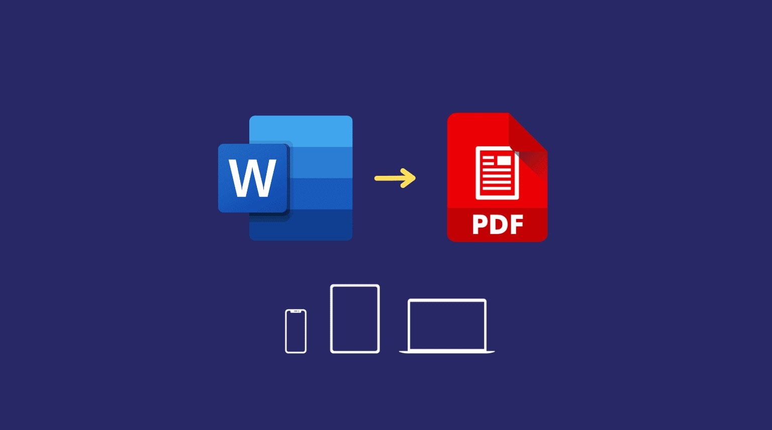 Word怎么转换成PDF