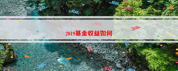 2019基金收益如何