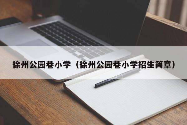 徐州公园巷小学招生简章(徐州公园巷小学)