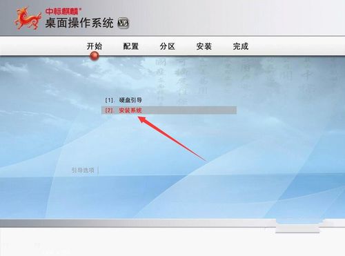 中标麒麟系统安装教程