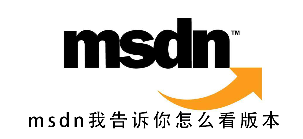 msdn我告诉你怎么看版本