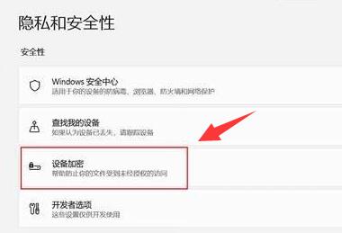 win11设备加密关闭教程