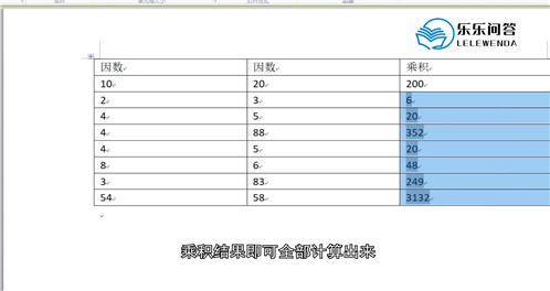 word乘法函数公式怎么输入