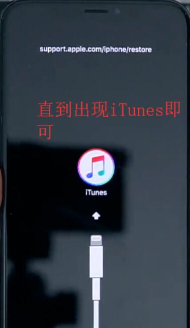 苹果x怎么进入itunes模式