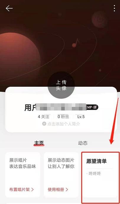 网易云愿望清单别人能看到吗