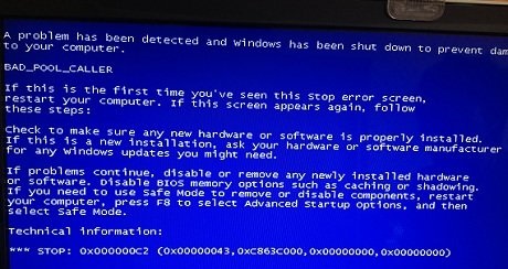 0x000000c2蓝屏完美解决方案