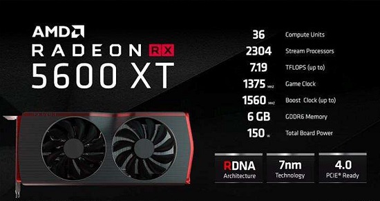 RX5600XT显卡详细参数评测介绍