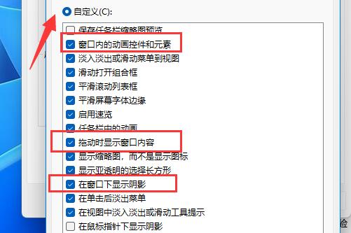 win11窗口动画效果设置教程