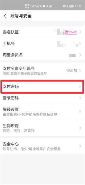 怎么查看自己支付密码