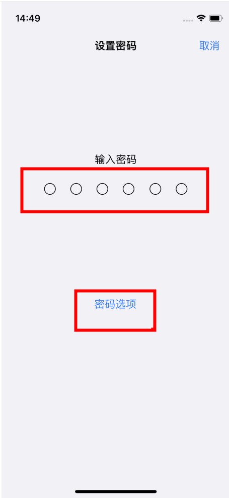 苹果手机开机密码怎么设置