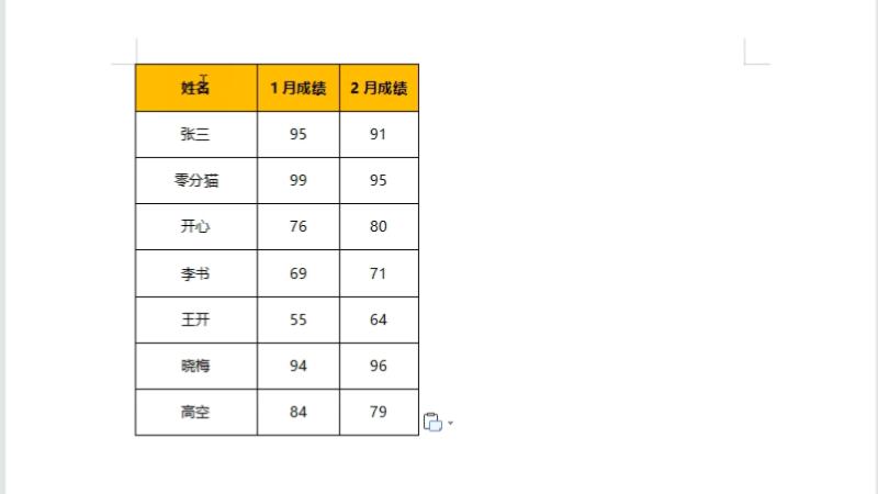 怎么把excel表格复制到word表格里