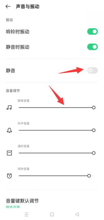 oppo手机媒体音量没声音怎么办