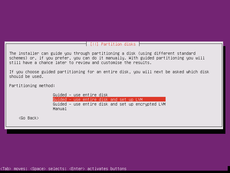 Ubuntu 16.04 Server Edition 英文版安装教程