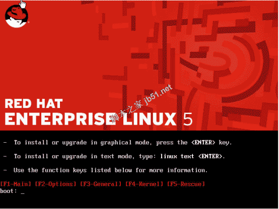 RedHat Linux 5安装手册
