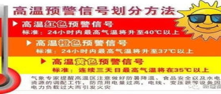 40度以上发布高温预警是什么颜色 40度以上的地区有哪些城市